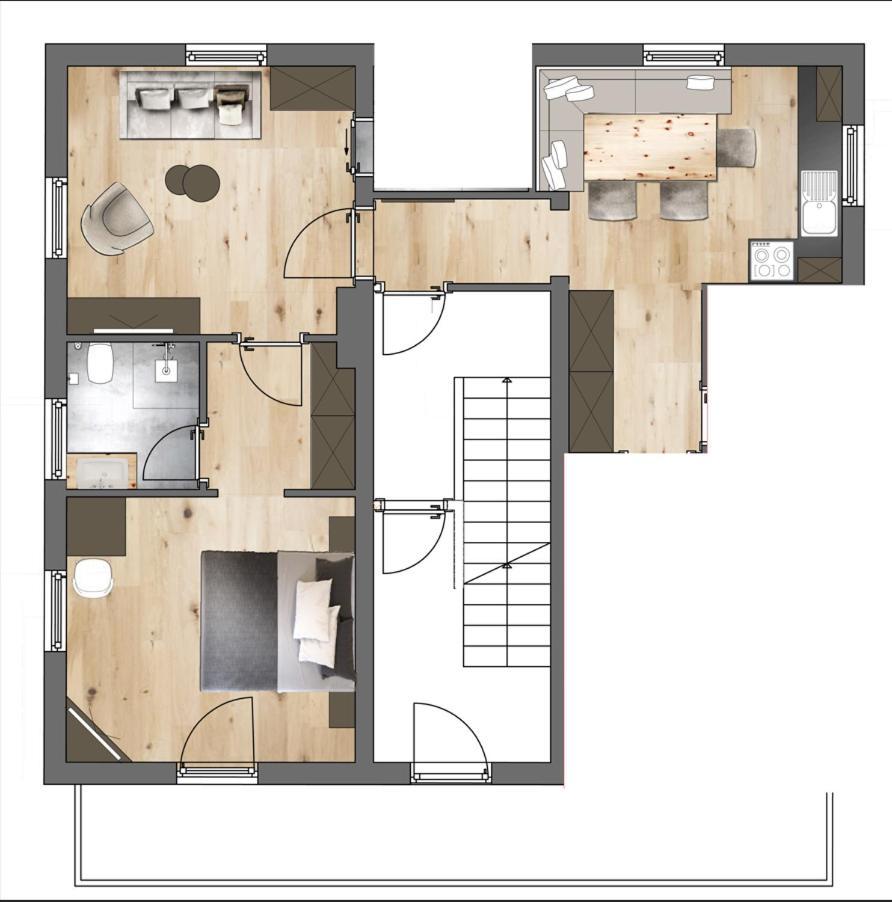 Viktors Apartments سانكت أنتون ام ارلبرغ المظهر الخارجي الصورة